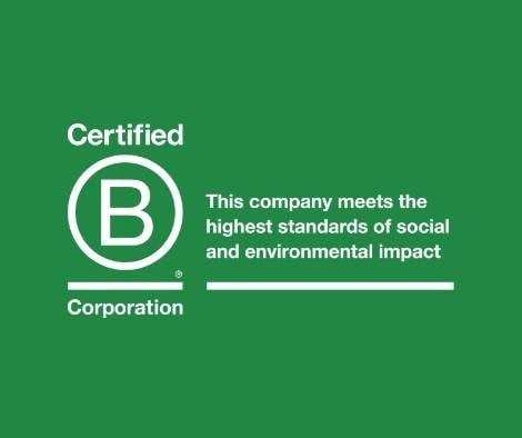 Certified B Corporation: This company meets the highest standards of social and environmental impact