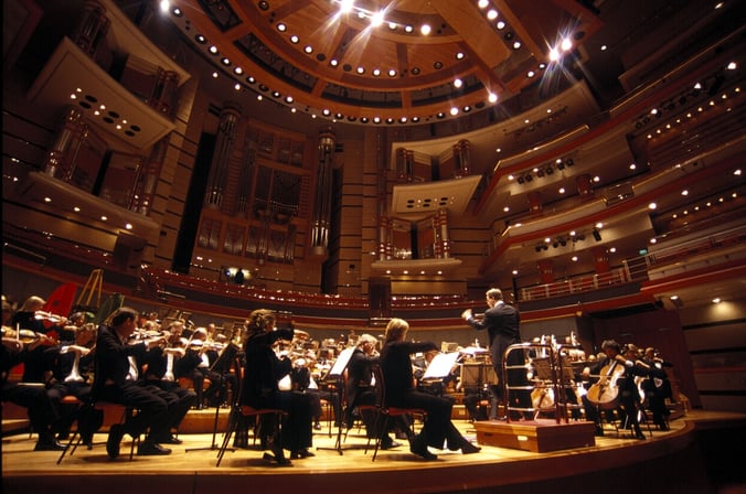 City of Birmingham Symphony Orchestra perform at Symphony Hall