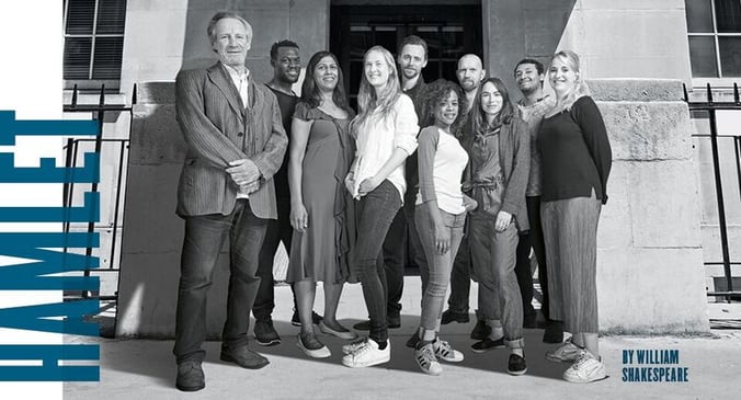 The cast of Hamlet at RADA in 2017